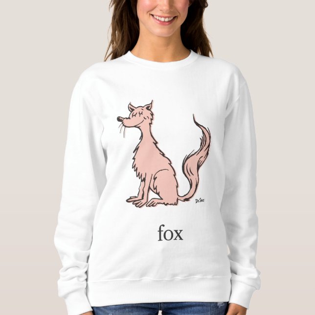 Dr. Seuss | Rosa Fuchs Sweatshirt (Vorderseite)
