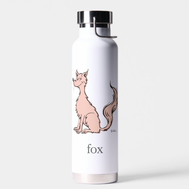 Dr. Seuss | Rosa Fuchs Trinkflasche (Links)