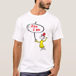 Dr. Seuss | Sam-I-Am-Holding-Zeichen T-Shirt