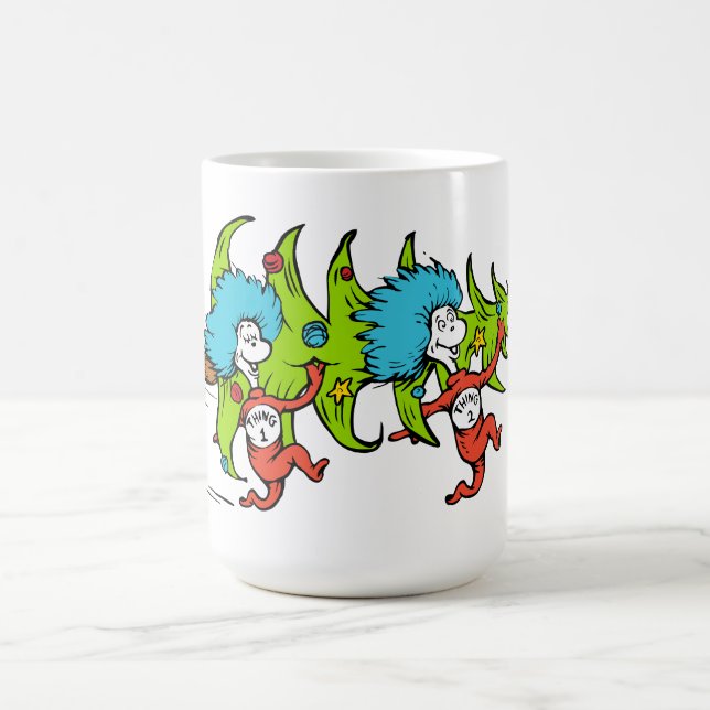 Dr. Seuss | Schnürsenkel | Das eine Weihnachten Kaffeetasse (Mittel)