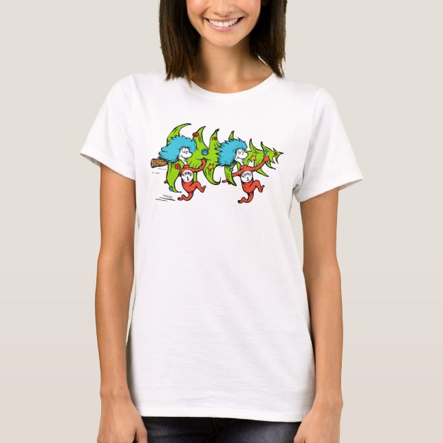 Dr. Seuss | Schnürsenkel | Das eine Weihnachten T-Shirt (Vorderseite)