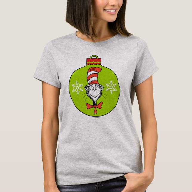 Dr. Seuss | Schnürsenkel | Katze im Hutschmuck T-Shirt (Vorderseite)