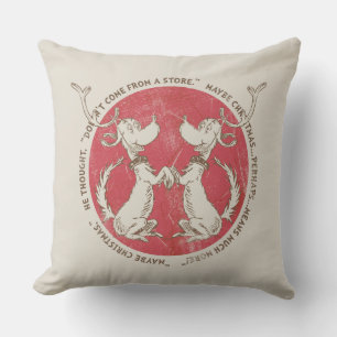 Dr. Seuss Schnürsenkel Max. Weihnachtsangebot Kissen