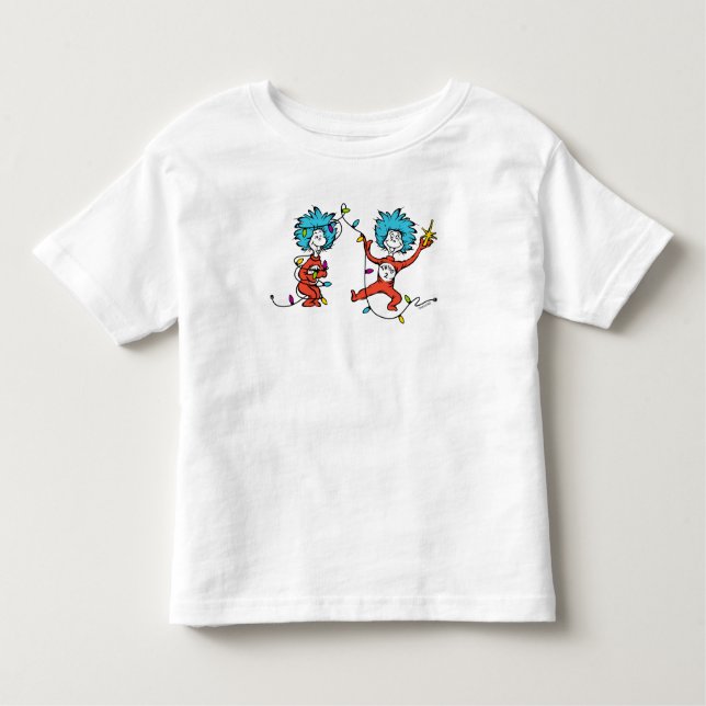 Dr. Seuss | Schnürsenkel | TwDancing Eins Kleinkind T-shirt (Vorderseite)