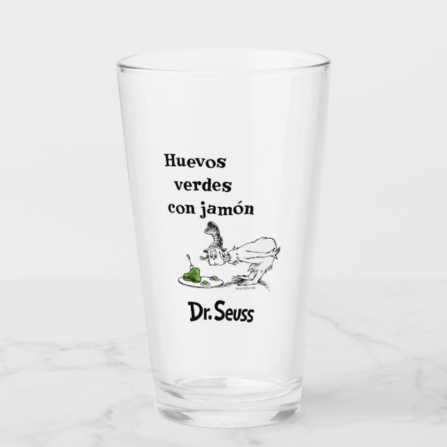 Dr. Seuss Spanische Grüne Eier mit Schinken Glas (Vorderseite)