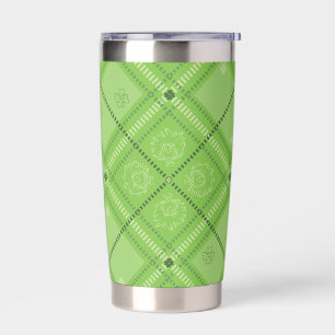 Dr. Seuss   St. Patrick's Day Karomuster Thermobecher