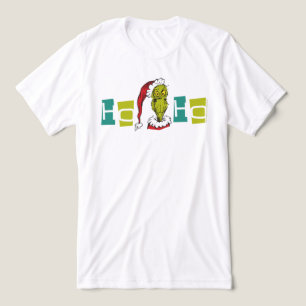 Dr. Seuss   The Grinch - Ho Ho Ho Tri-Blend Shirt