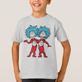 Dr. Seuss| Thing 1, Thing 2 Sitze T-Shirt