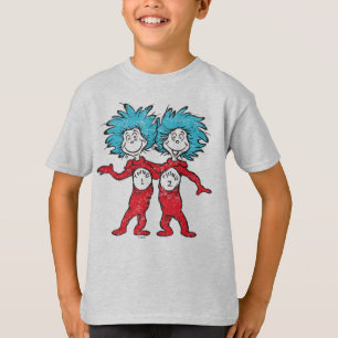 Dr. Seuss  Thing 1, Thing 2 Sitze T-Shirt