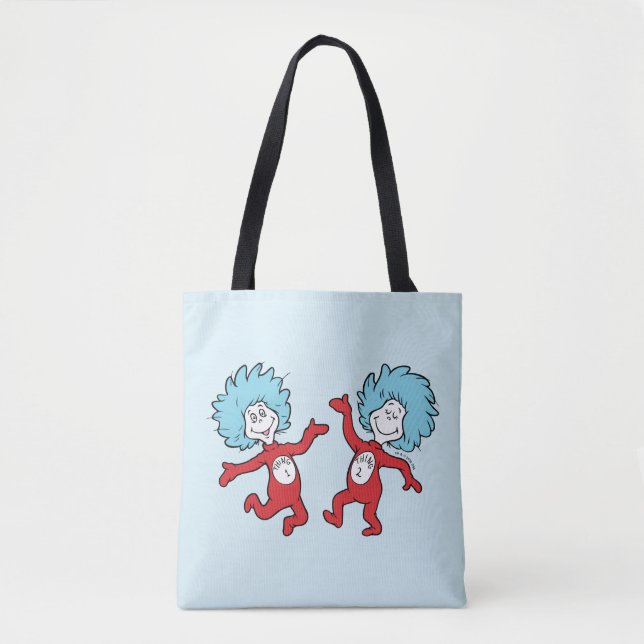 Dr. Seuss Thing 1 und Thing 2 Charakter (Vorderseite)