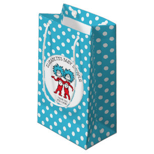 Dr. Seuss Thing One Thing Two Zwillings-Babypart Kleine Geschenktüte