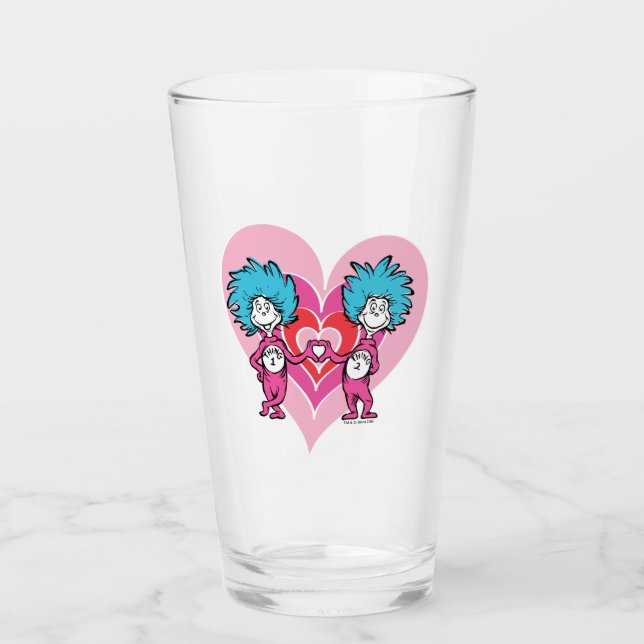 Dr. Seuss Valentine | Das eine ist das Zweite Glas (Vorderseite)
