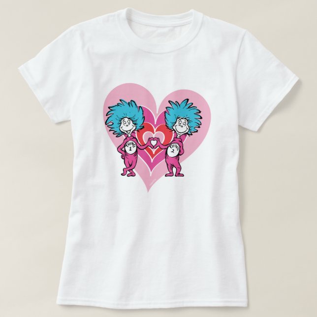 Dr. Seuss Valentine | Das eine ist das Zweite T-Shirt (Design vorne)