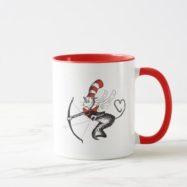 Dr. Seuss Valentine | Die Katze in der Hutschere Tasse (Rechts)