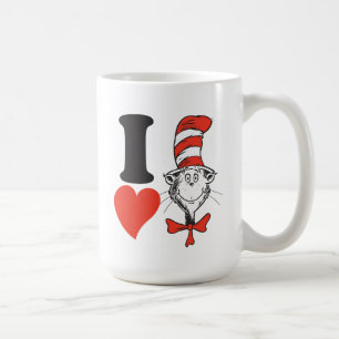 Dr. Seuss Valentine   Ich höre die Katze im Hut Tasse