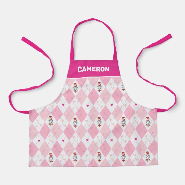 Dr. Seuss Valentine | Rosa Raute Die Katze in H Schürze