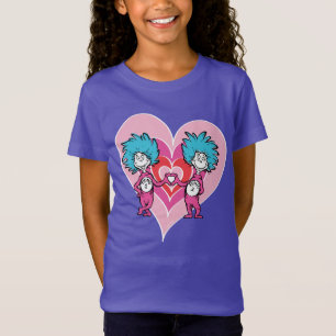 Dr. Seuss Valentine   Sache 1 Sache 2 T-Shirt