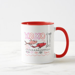 Dr. Seuss Valentine   XOXO Design Tasse