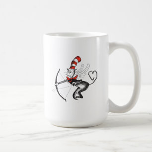 Dr. Seuss Valentinstag Kater mit Hut Cupid Tasse