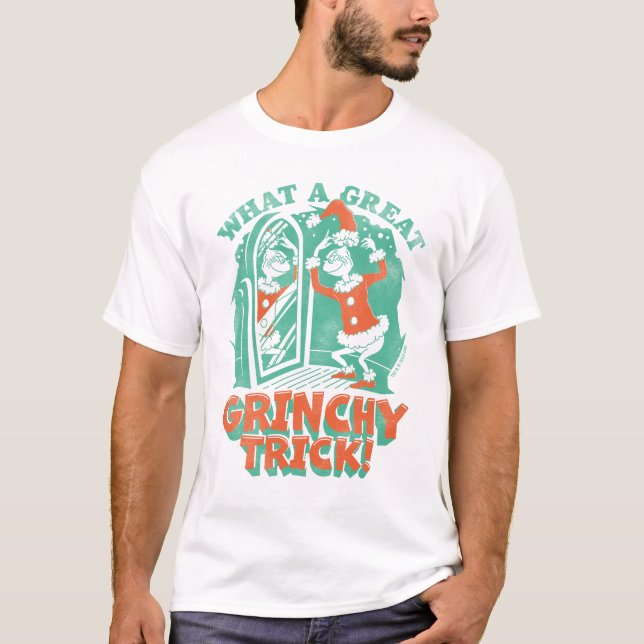 Dr. Seuss | Was für ein großartiger Grinchy Trick! T-Shirt (Vorderseite)