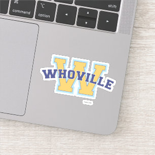 Dr. Seuss Who-ville Athletik-Logo Aufkleber