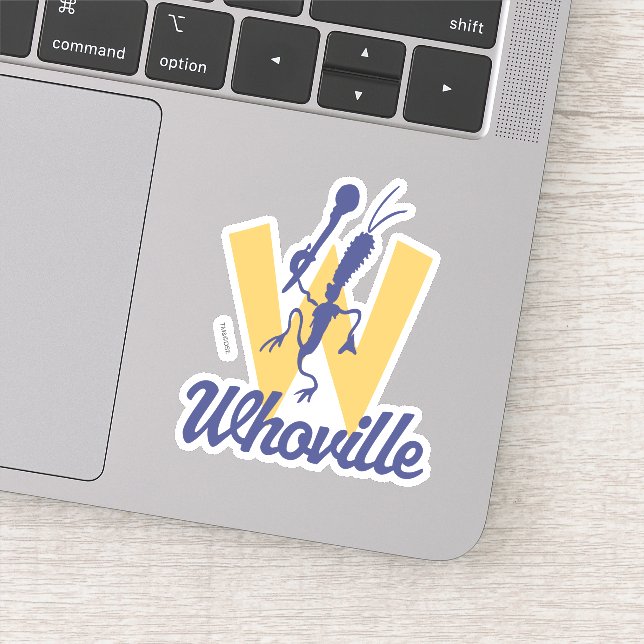 Dr. Seuss | Who-ville-Logo Aufkleber (Detail)