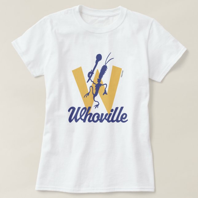 Dr. Seuss | Who-ville-Logo T-Shirt (Design vorne)