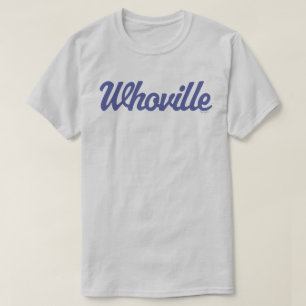 Dr. Seuss   Who-ville Script-Logo-T - Shirt