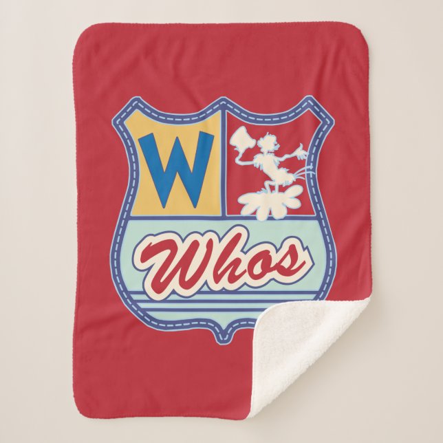 Dr. Seuss | Who-ville - Whos-Wappen Sherpadecke (Vorderseite)