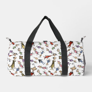Dr. Seuss Whoville Charaktere Festtagsmuster Duffle Bag