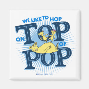 Dr. Seuss   Wir hüpfen gerne auf Pop herum Magnet