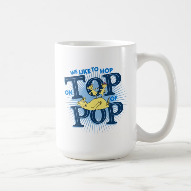 Dr. Seuss | Wir hüpfen gerne auf Pop Kaffeetasse (Rechts)