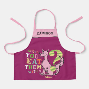 Dr. Seuss   Würdest du sie mit einem Fuchs essen? Schürze