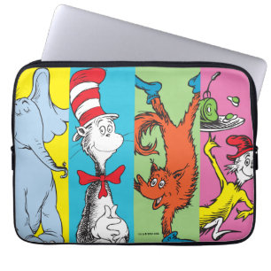 Dr. Seuss Zeichensatz Laptopschutzhülle