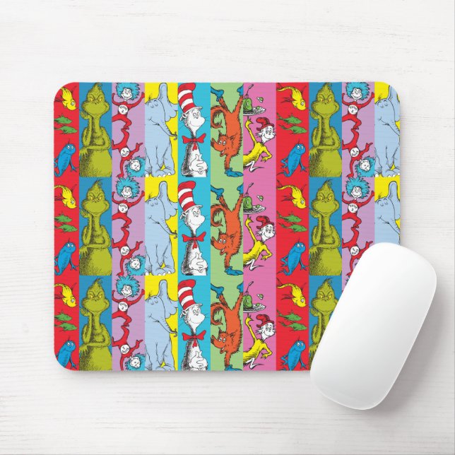 Dr. Seuss | Zeichensatz Mousepad (Mit Mouse)