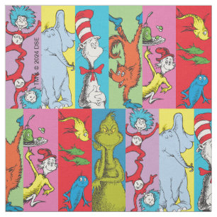 Dr. Seuss   Zeichensatz Stoff
