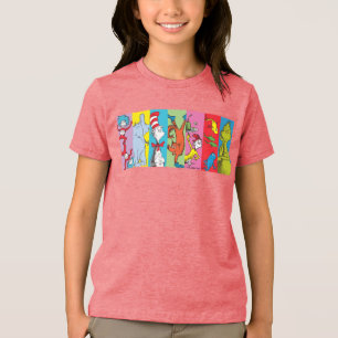 Dr. Seuss   Zeichensatz Tri-Blend Shirt