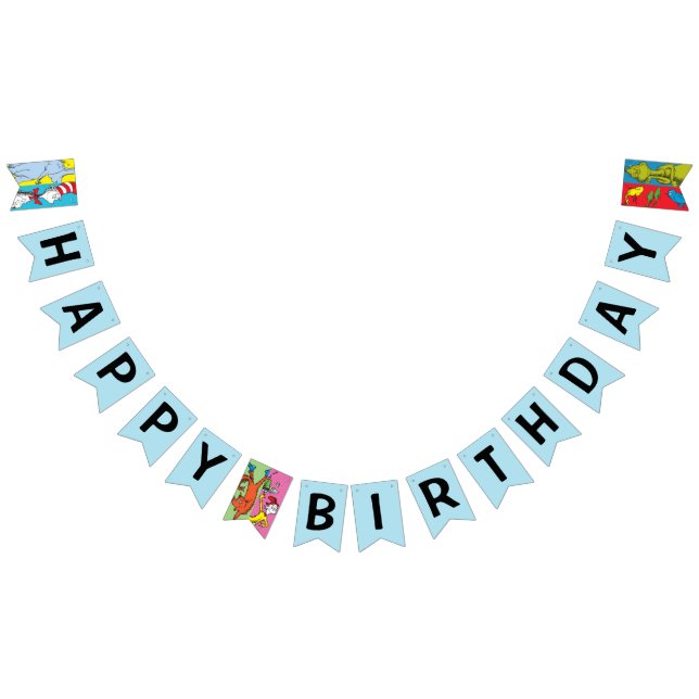 Dr. Seuss | Zeichensatz Wimpelkette (Alle)