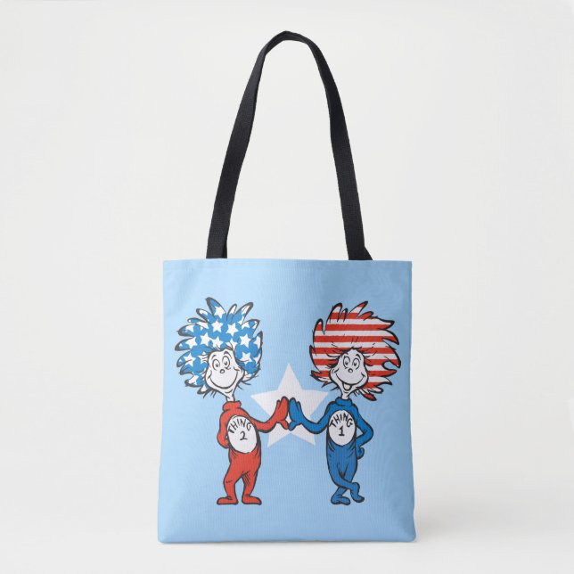 Dr. Seuss | Zwei Dinge: Patriotische Grafik (Vorderseite)