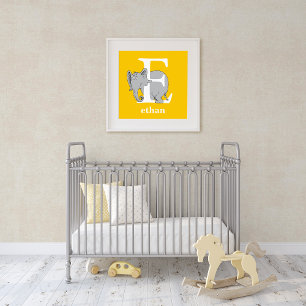 Dr. Seuss's ABC: Brief E - White   Name hinzufügen Poster