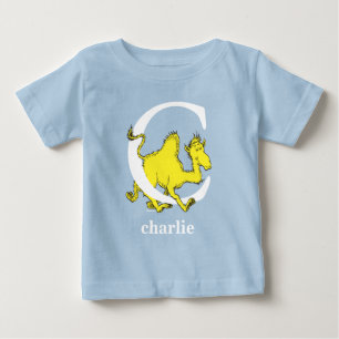 Dr. Seuss's ABC: Buchstabe C - Weiß Namen hinzuf Baby T-shirt