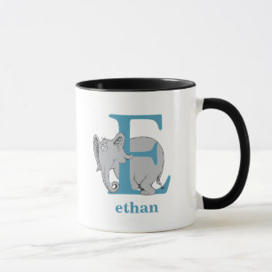 Dr. Seuss's ABC: Buchstabe E - Blau Namen hinzuf Tasse