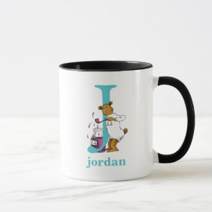 Dr. Seuss's ABC: Buchstabe J - Türkis Namen hinz Tasse
