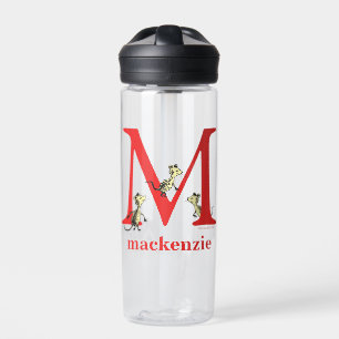 Dr. Seuss's ABC: Buchstabe M - Weiß Namen hinzuf Trinkflasche