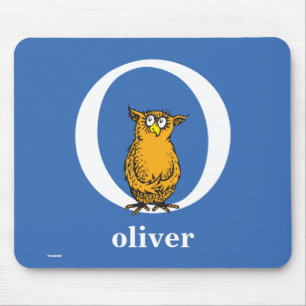 Dr. Seuss's ABC: Buchstabe O - Weiß Fügen Sie Ih Mousepad