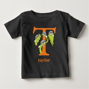 Dr. Seuss's ABC: Buchstabe T - Orange Namen hinz Baby T-shirt