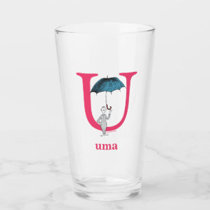 Dr. Seuss's ABC: Buchstabe U - Pink   Namen hinzuf Glas