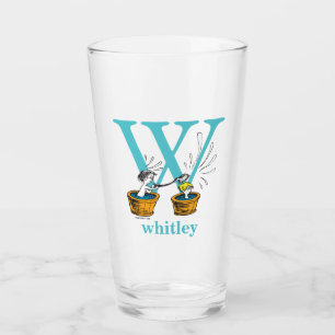 Dr. Seuss's ABC: Buchstabe W - Blau   Fügen Sie Ih Glas