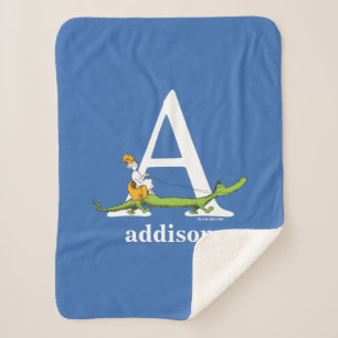 Dr. Seuss's ABC: Letter A - White   Name hinzufüge Sherpadecke