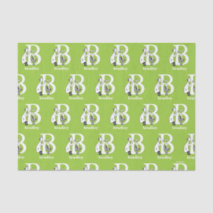 Dr. Seuss's ABC: Letter B - White Name hinzufüge Seidenpapier